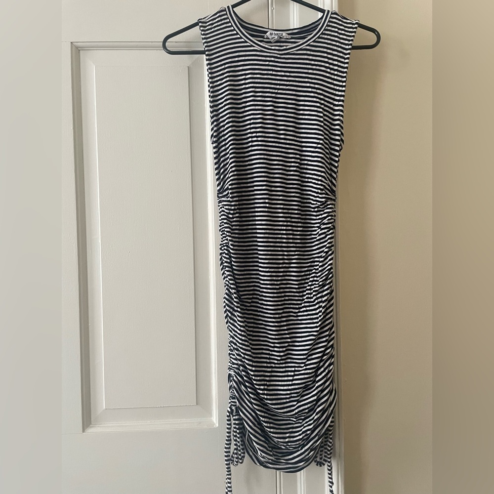 BB Dakota by Steve Madden, Striped Black & White Women’s Dress, size Large